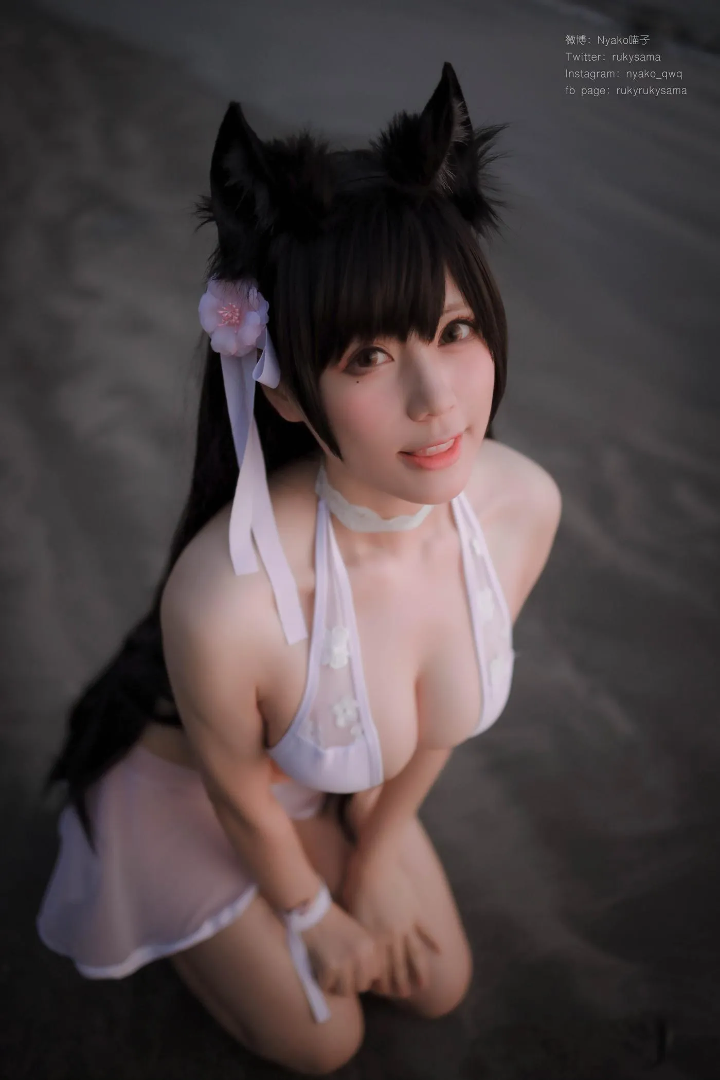 Nyako喵子 – NO.16 爱宕泳装 [25P]插图8